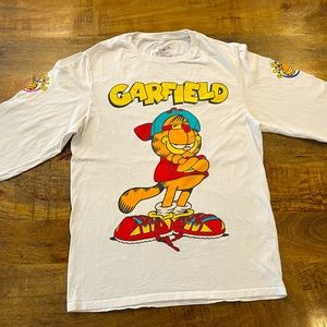 Garfield men’s long sleeve shirt. Size small.